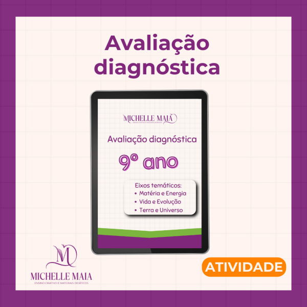 Avaliação diagnóstica de Ciências- 9º ano